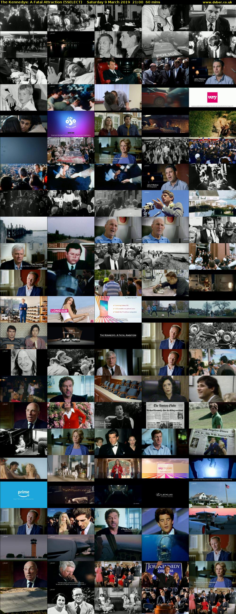 The Kennedys: A Fatal Attraction (5SELECT) Saturday 9 March 2019 21:00 - 22:00