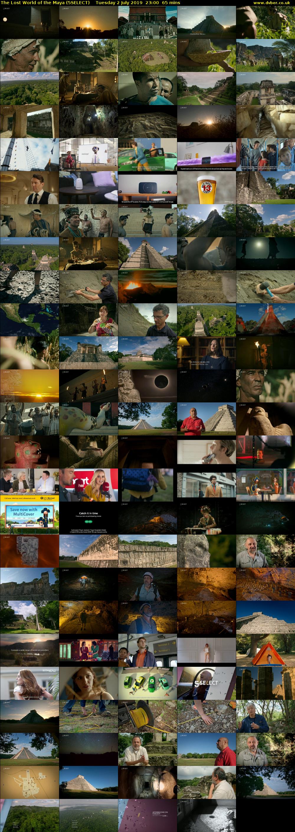 The Lost World of the Maya (5SELECT) Tuesday 2 July 2019 23:00 - 00:05