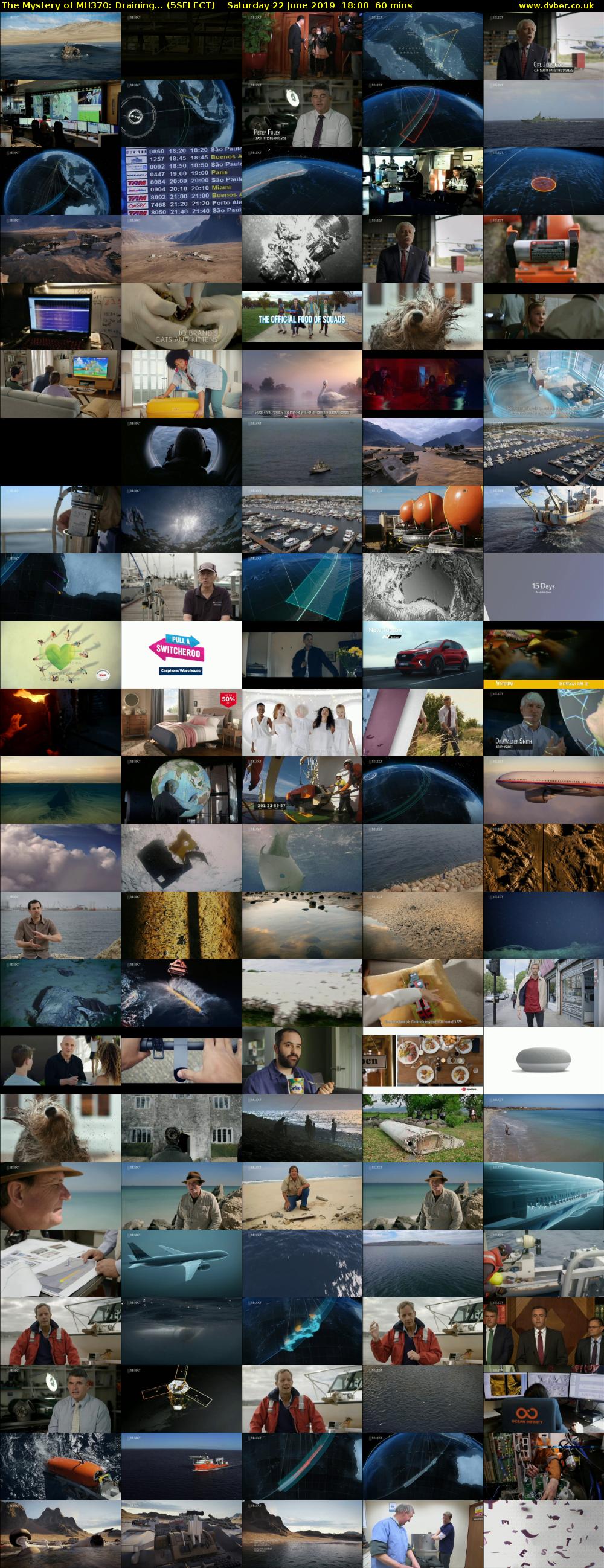 The Mystery of MH370: Draining... (5SELECT) Saturday 22 June 2019 18:00 - 19:00