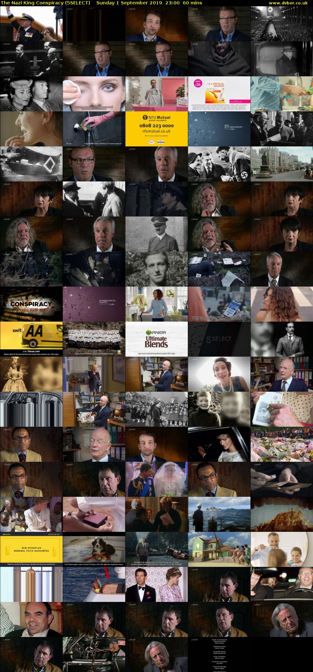 The Nazi King Conspiracy (5SELECT) Sunday 1 September 2019 23:00 - 00:00