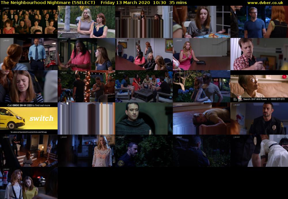 The Neighbourhood Nightmare (5SELECT) Friday 13 March 2020 10:30 - 11:05