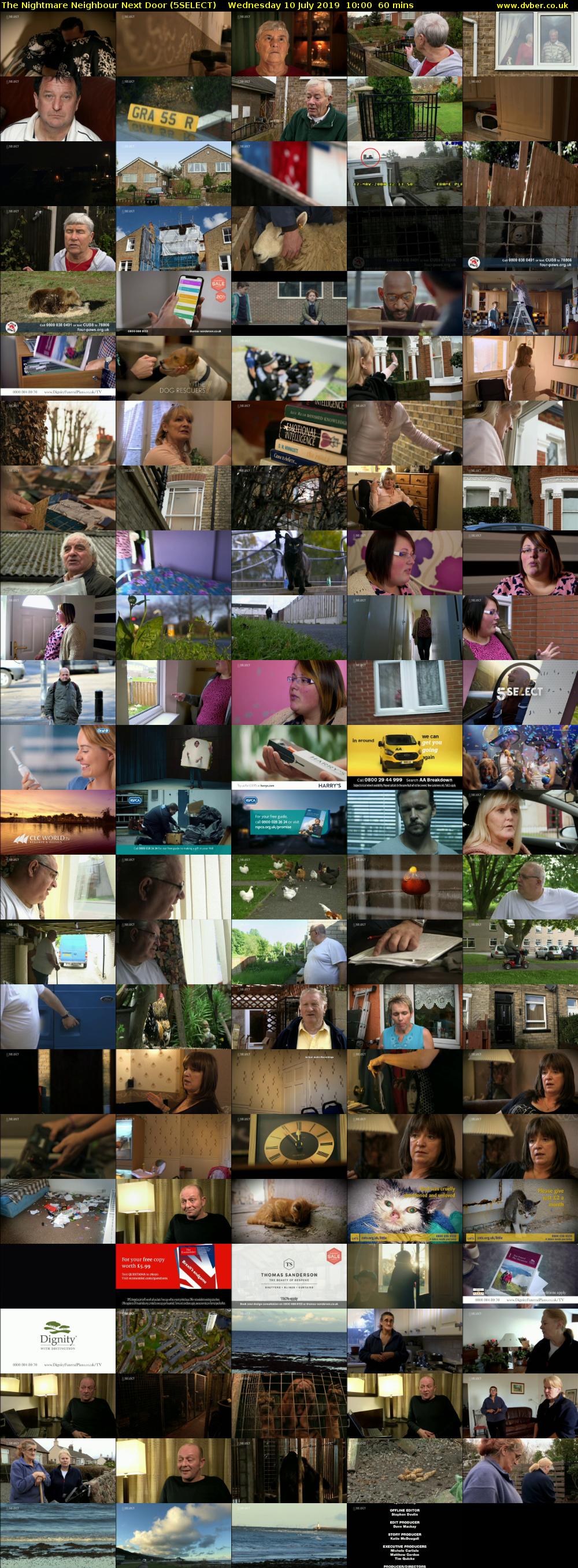 The Nightmare Neighbour Next Door (5SELECT) Wednesday 10 July 2019 10:00 - 11:00