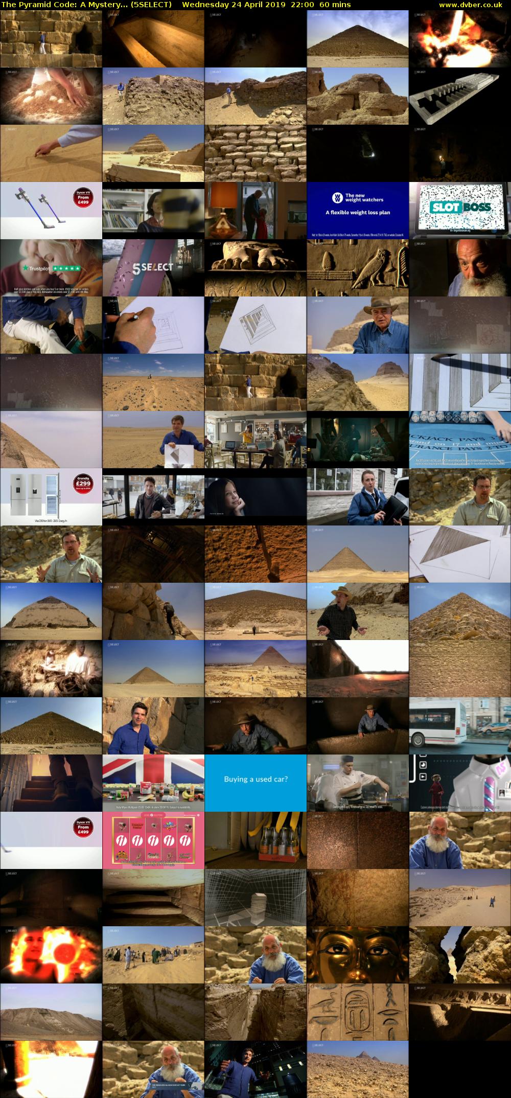 The Pyramid Code: A Mystery... (5SELECT) Wednesday 24 April 2019 22:00 - 23:00