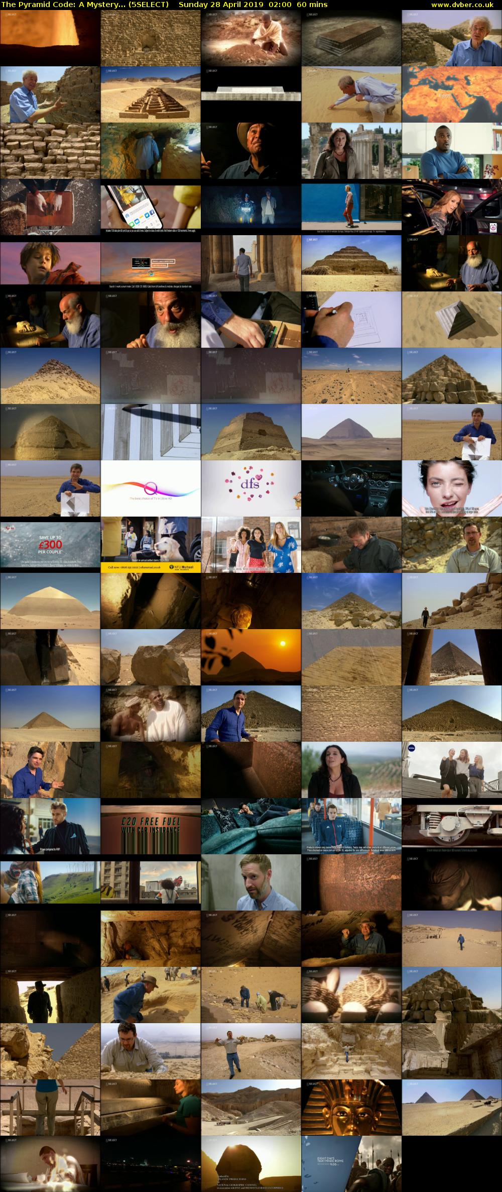 The Pyramid Code: A Mystery... (5SELECT) Sunday 28 April 2019 02:00 - 03:00