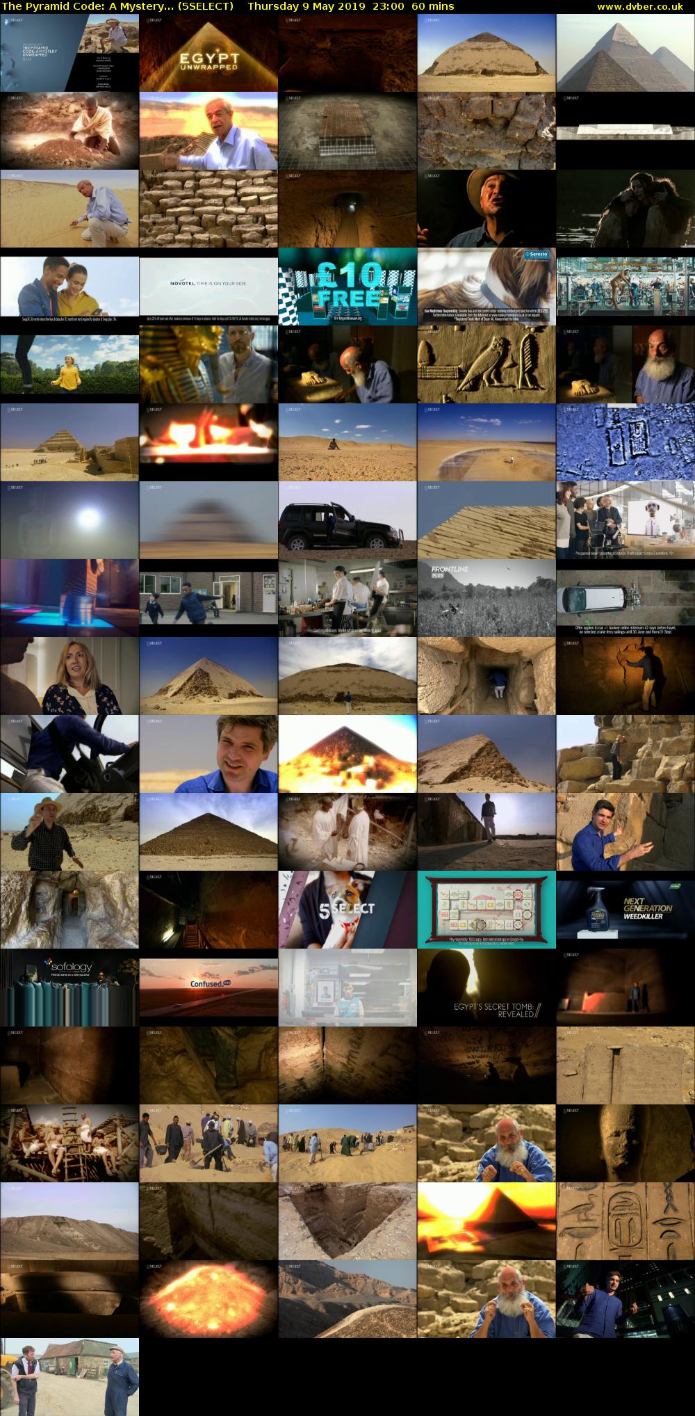 The Pyramid Code: A Mystery... (5SELECT) Thursday 9 May 2019 23:00 - 00:00