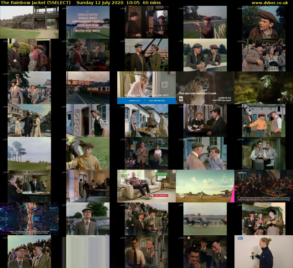 The Rainbow Jacket (5SELECT) Sunday 12 July 2020 10:05 - 11:05