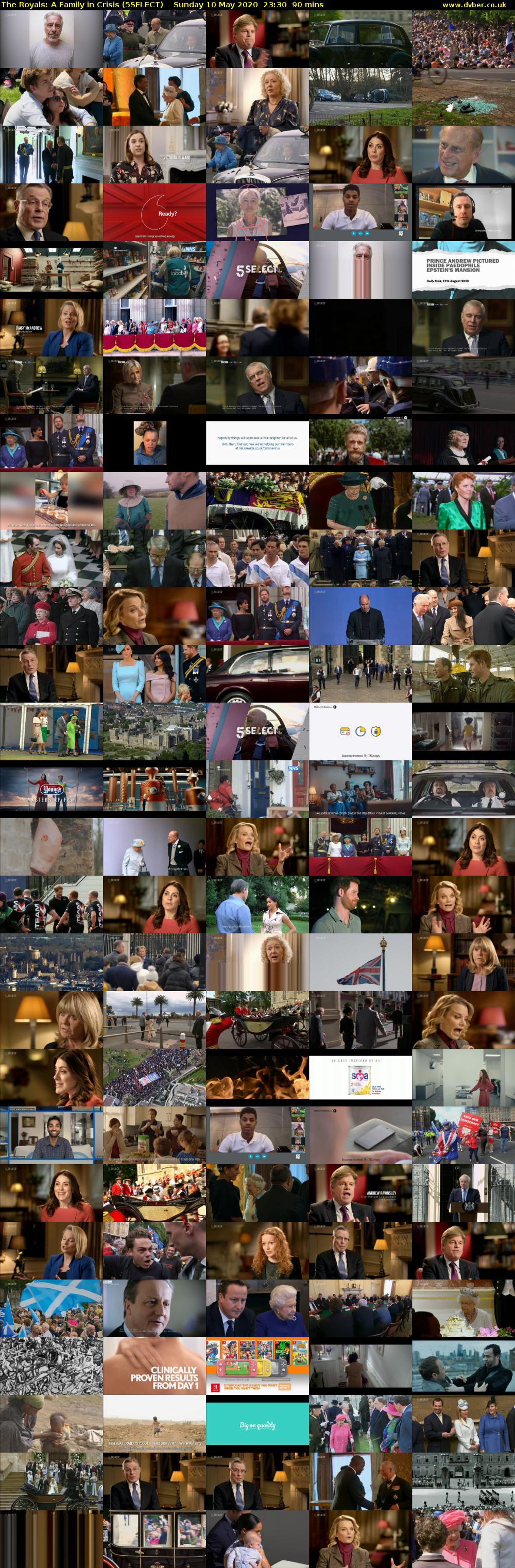 The Royals: A Family in Crisis (5SELECT) Sunday 10 May 2020 23:30 - 01:00