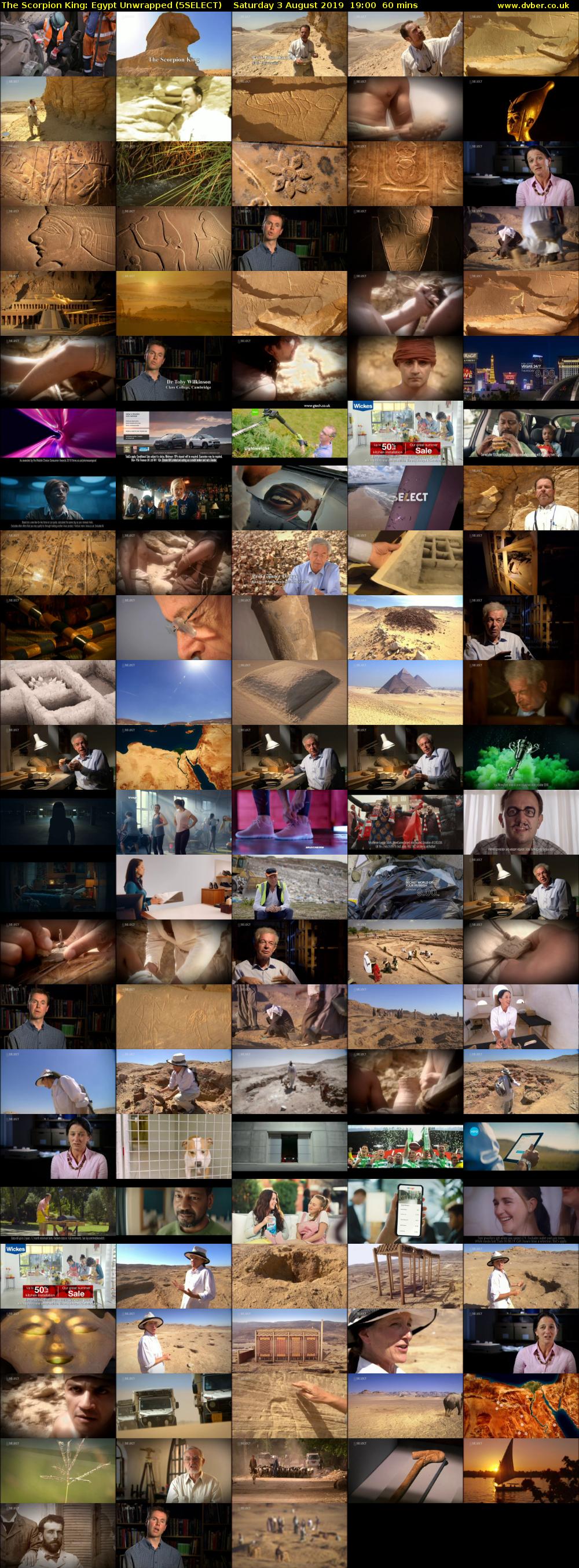 The Scorpion King: Egypt Unwrapped (5SELECT) Saturday 3 August 2019 19:00 - 20:00