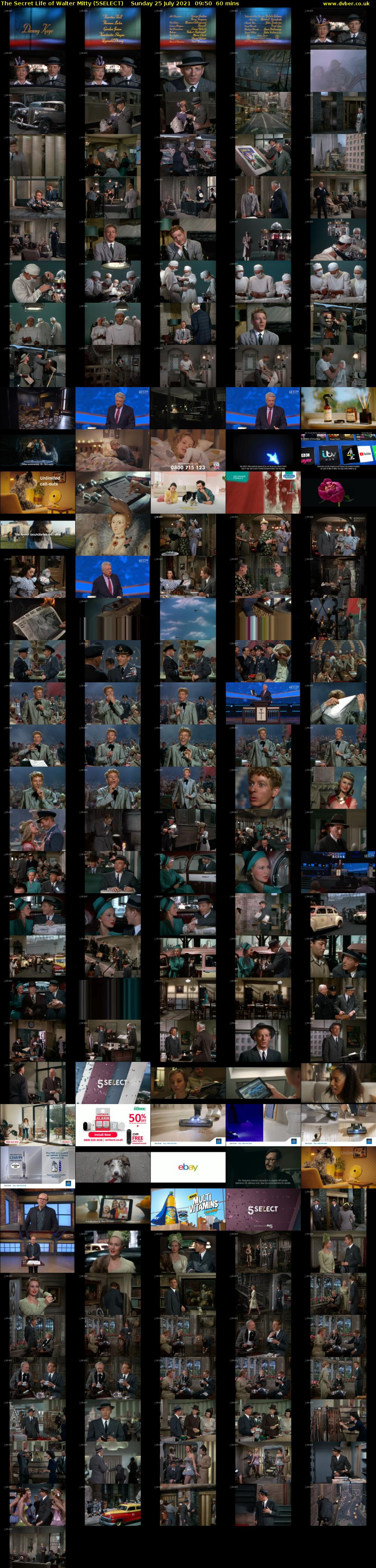 The Secret Life of Walter Mitty (5SELECT) Sunday 25 July 2021 09:50 - 10:50