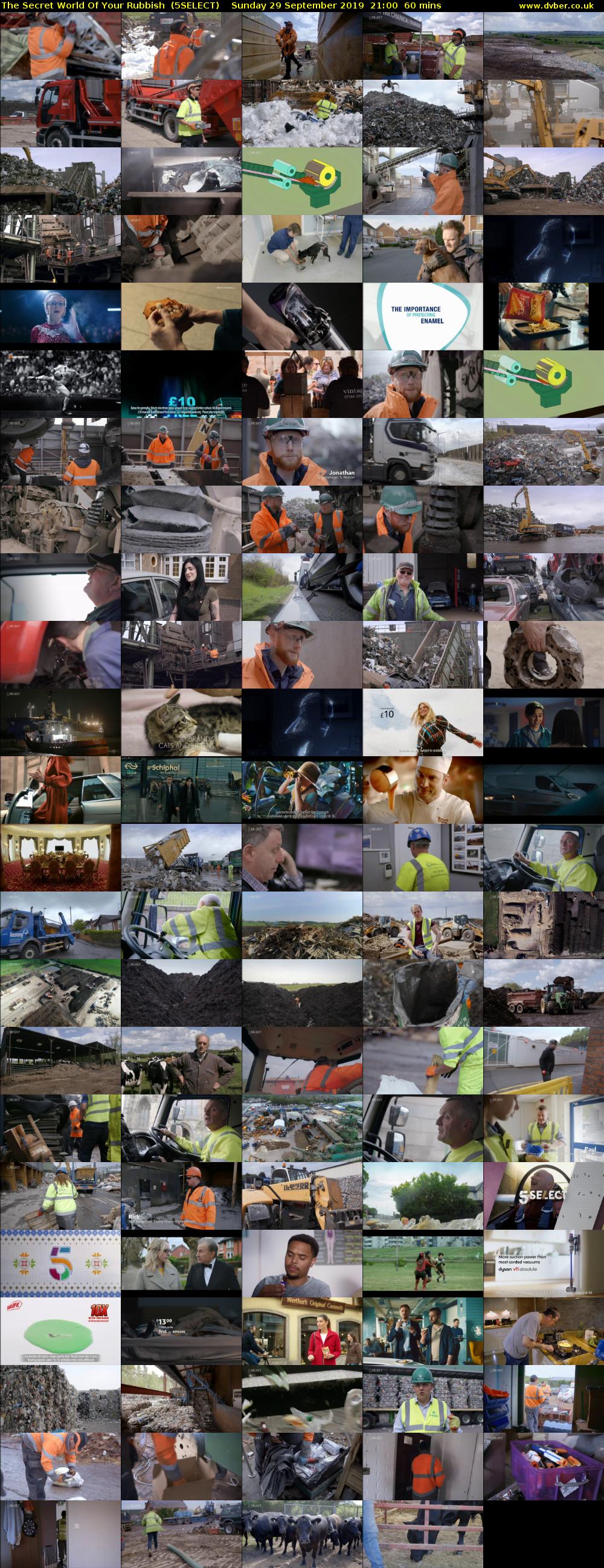 The Secret World Of Your Rubbish  (5SELECT) Sunday 29 September 2019 21:00 - 22:00