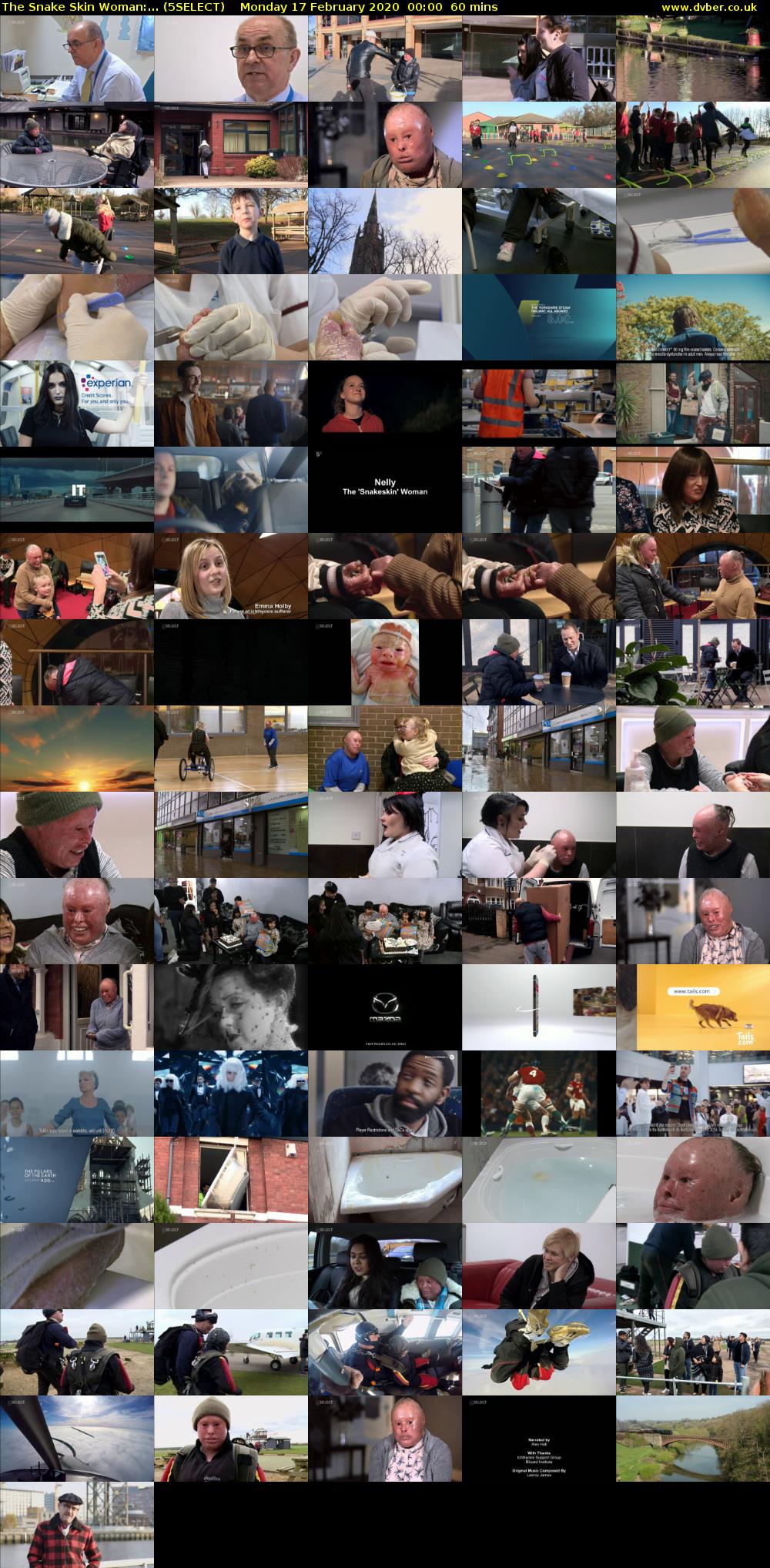 The Snake Skin Woman:... (5SELECT) Monday 17 February 2020 00:00 - 01:00