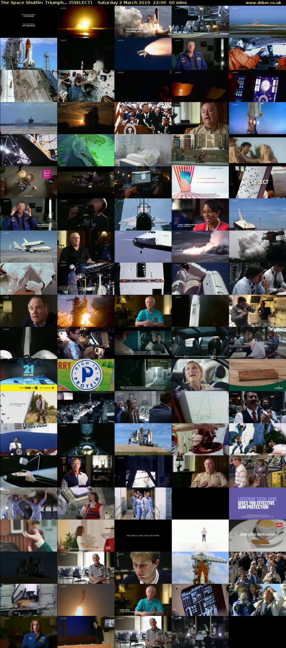 The Space Shuttle: Triumph... (5SELECT) Saturday 2 March 2019 22:00 - 23:00