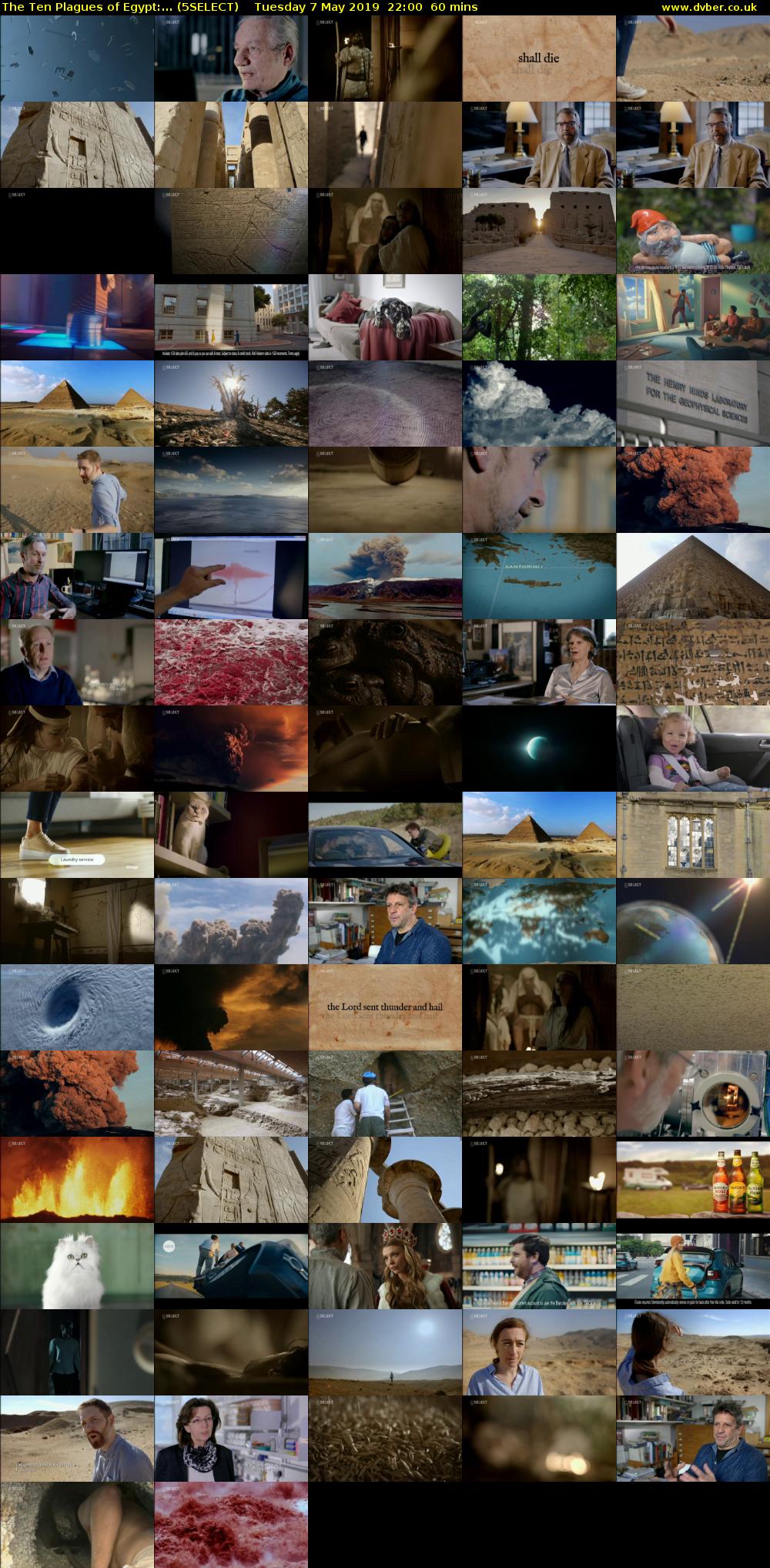 The Ten Plagues of Egypt:... (5SELECT) Tuesday 7 May 2019 22:00 - 23:00