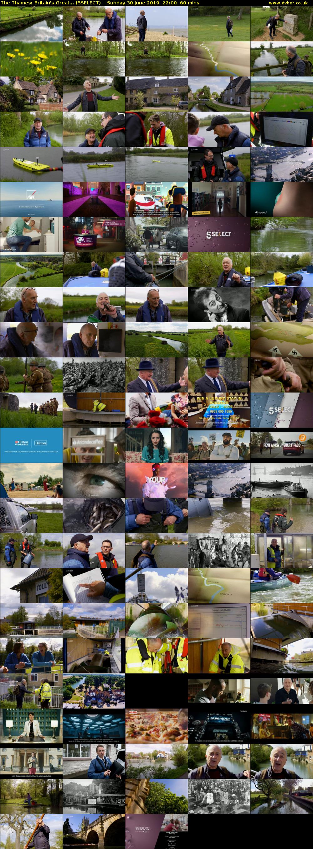 The Thames: Britain's Great... (5SELECT) Sunday 30 June 2019 22:00 - 23:00