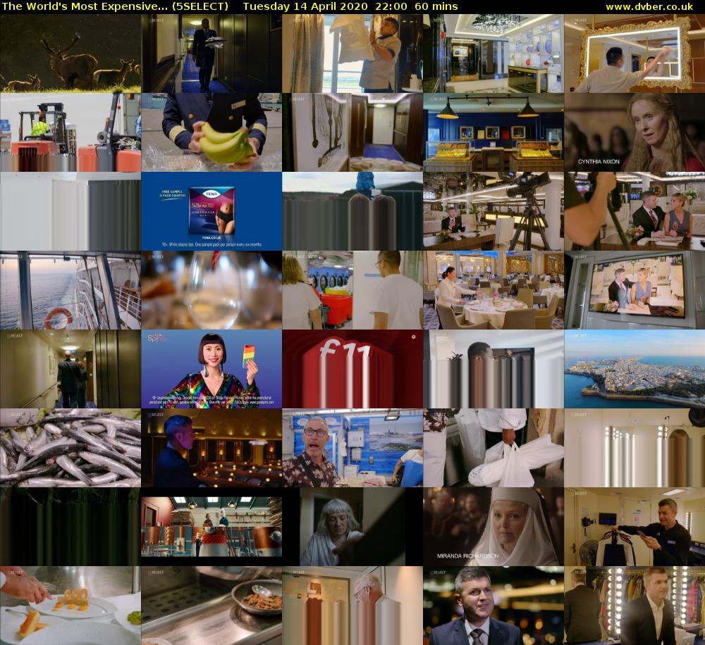 The World's Most Expensive... (5SELECT) Tuesday 14 April 2020 22:00 - 23:00