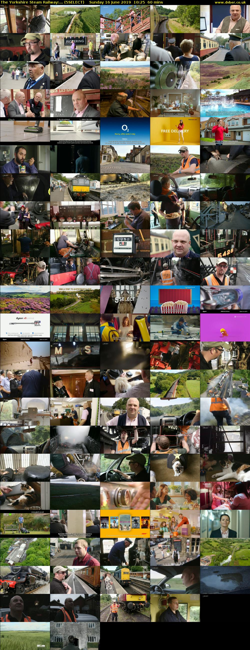 The Yorkshire Steam Railway:... (5SELECT) Sunday 16 June 2019 10:25 - 11:25
