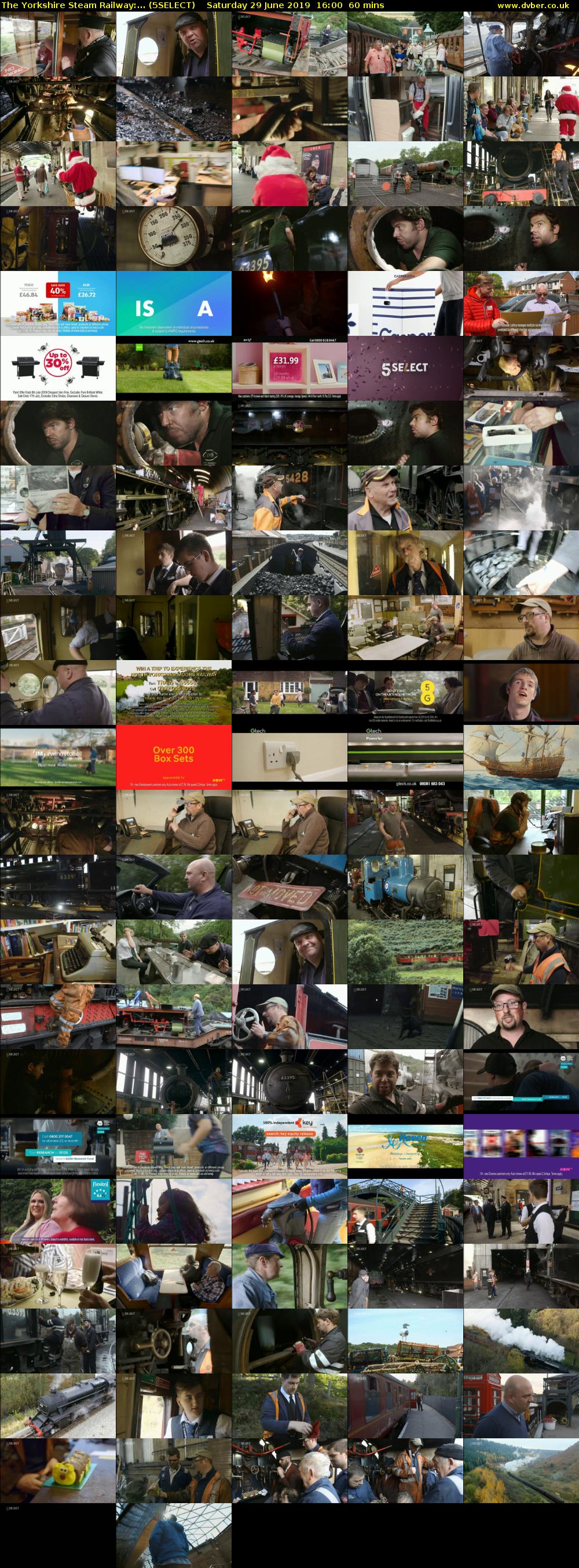 The Yorkshire Steam Railway:... (5SELECT) Saturday 29 June 2019 16:00 - 17:00