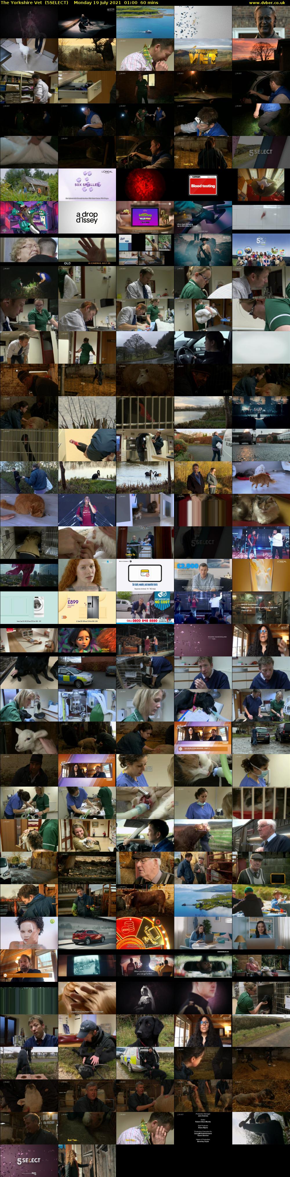 The Yorkshire Vet  (5SELECT) Monday 19 July 2021 01:00 - 02:00