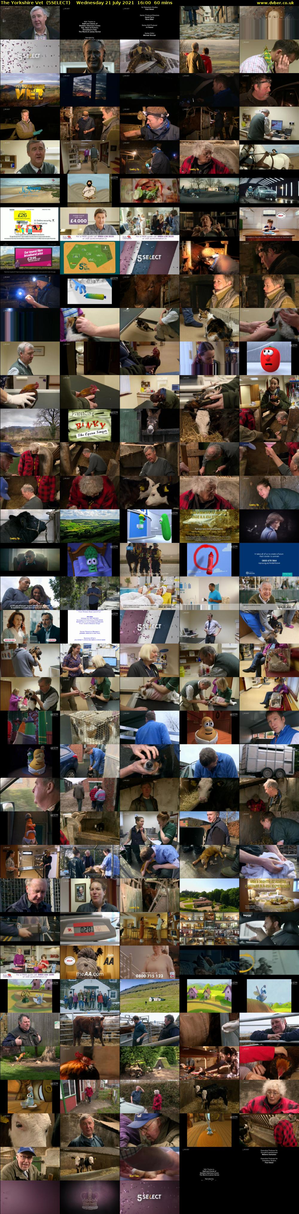 The Yorkshire Vet  (5SELECT) Wednesday 21 July 2021 16:00 - 17:00