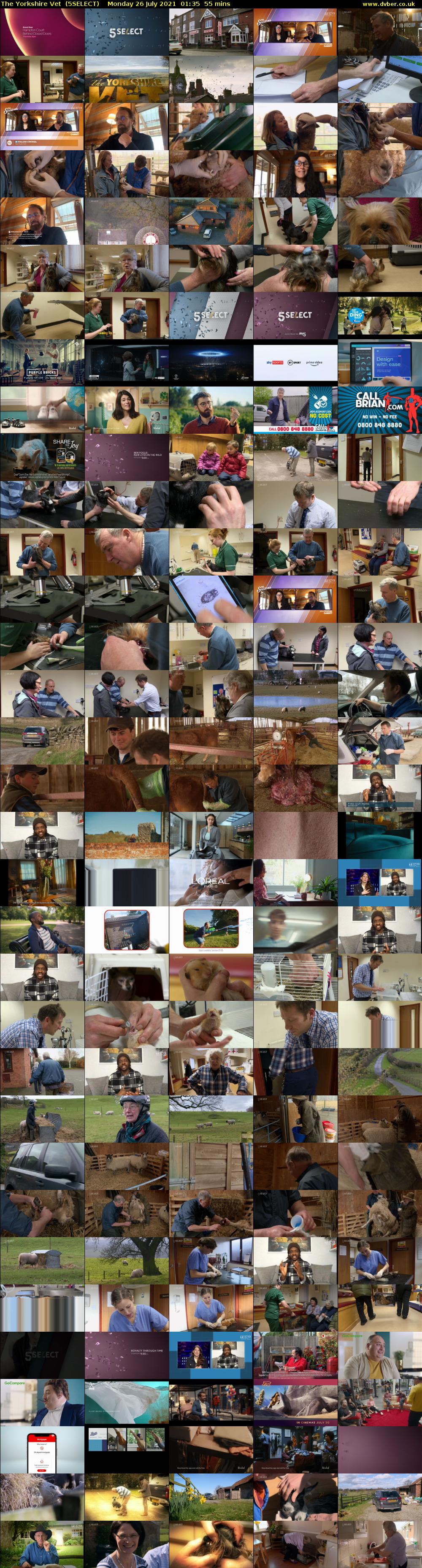 The Yorkshire Vet  (5SELECT) Monday 26 July 2021 01:35 - 02:30