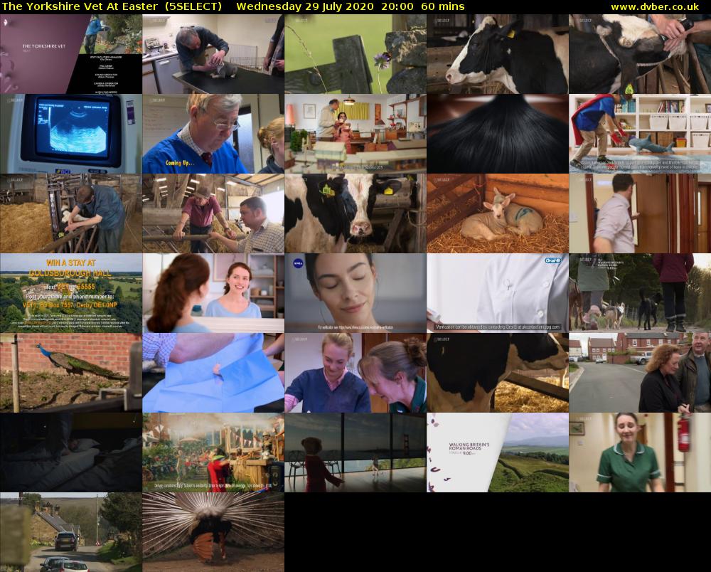 The Yorkshire Vet At Easter  (5SELECT) Wednesday 29 July 2020 20:00 - 21:00