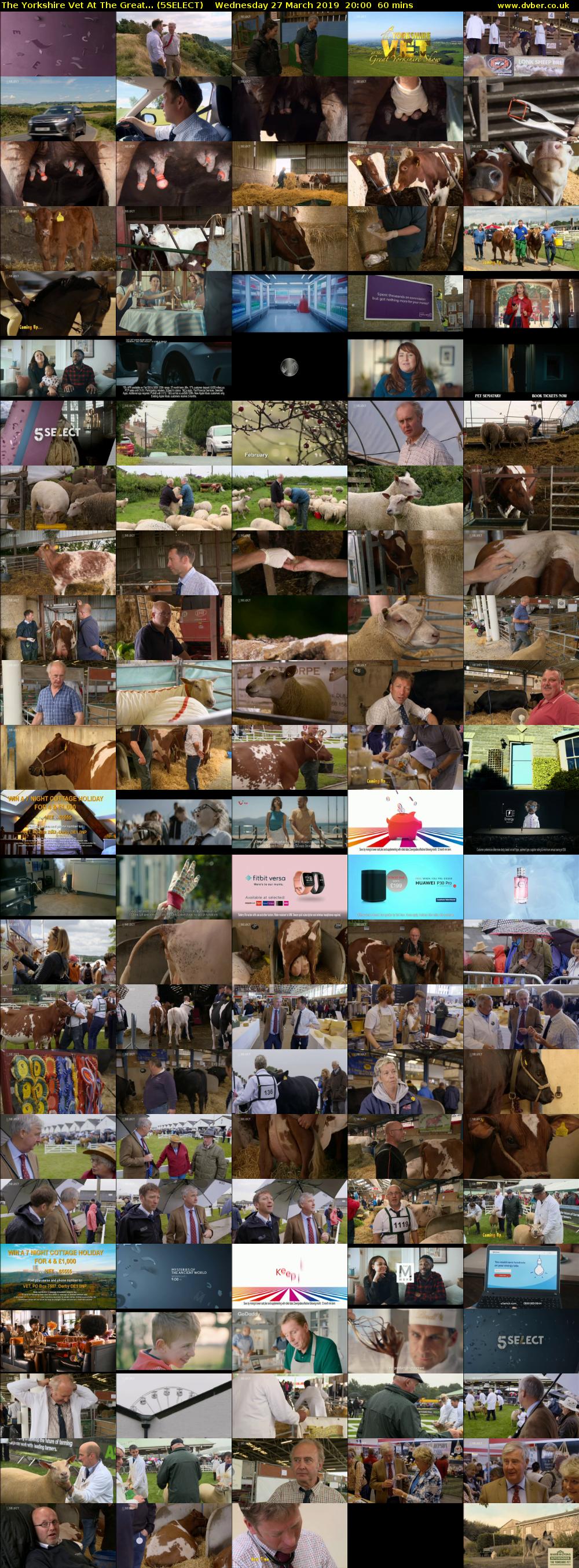 The Yorkshire Vet At The Great... (5SELECT) Wednesday 27 March 2019 20:00 - 21:00