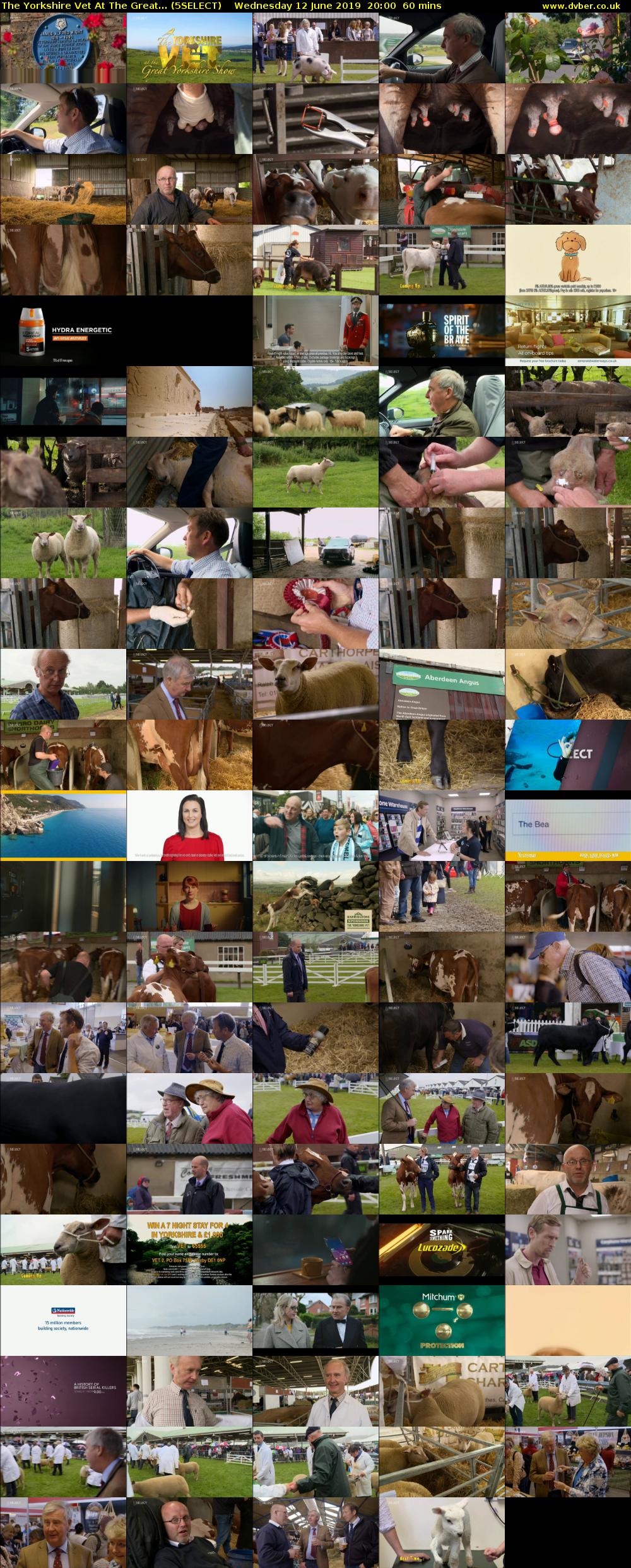 The Yorkshire Vet At The Great... (5SELECT) Wednesday 12 June 2019 20:00 - 21:00