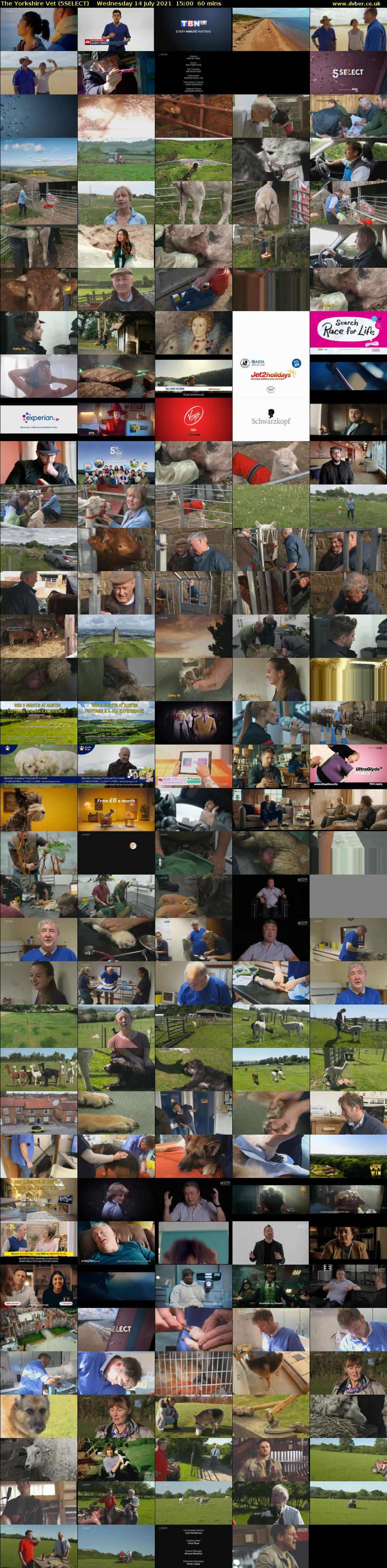 The Yorkshire Vet (5SELECT) Wednesday 14 July 2021 15:00 - 16:00