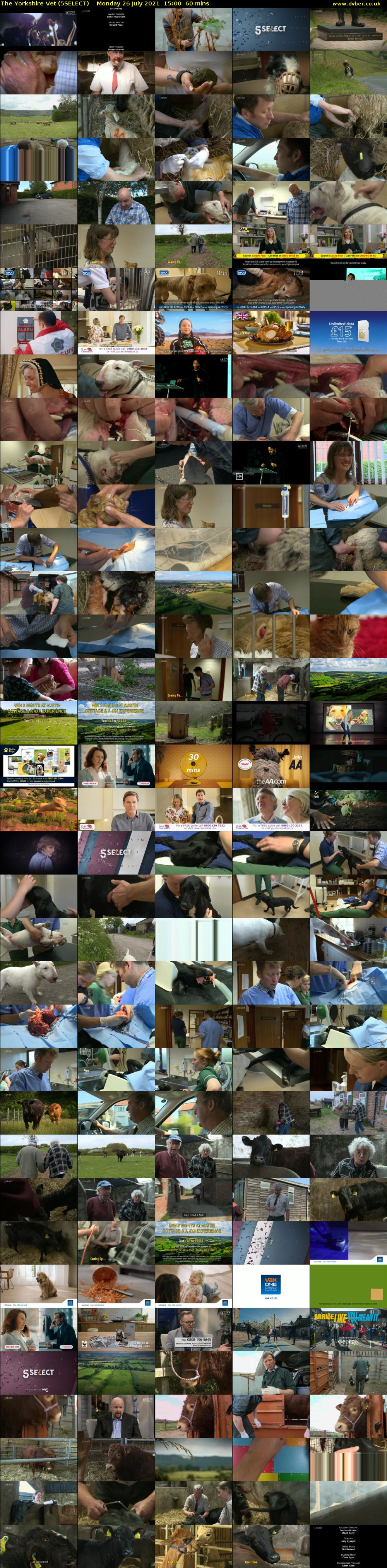 The Yorkshire Vet (5SELECT) Monday 26 July 2021 15:00 - 16:00