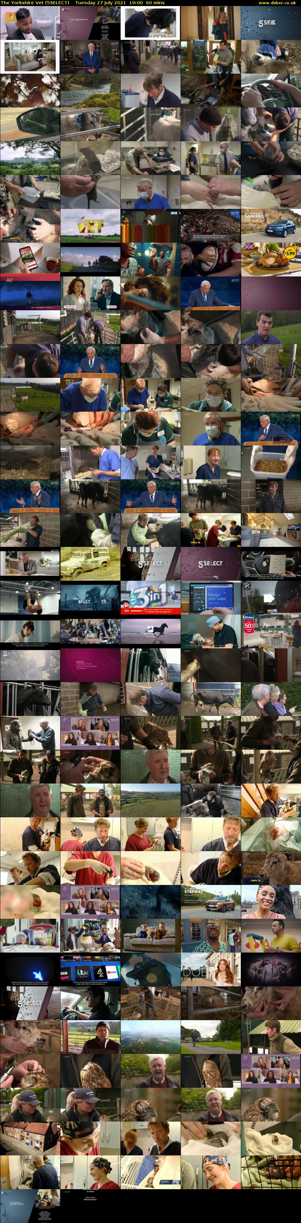 The Yorkshire Vet (5SELECT) Tuesday 27 July 2021 19:00 - 20:00