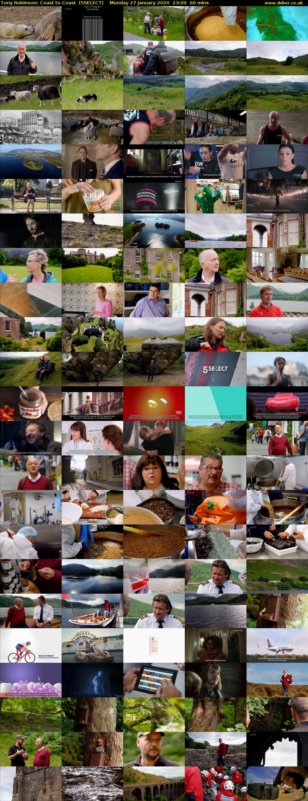 Tony Robinson: Coast to Coast  (5SELECT) Monday 27 January 2020 23:00 - 00:00