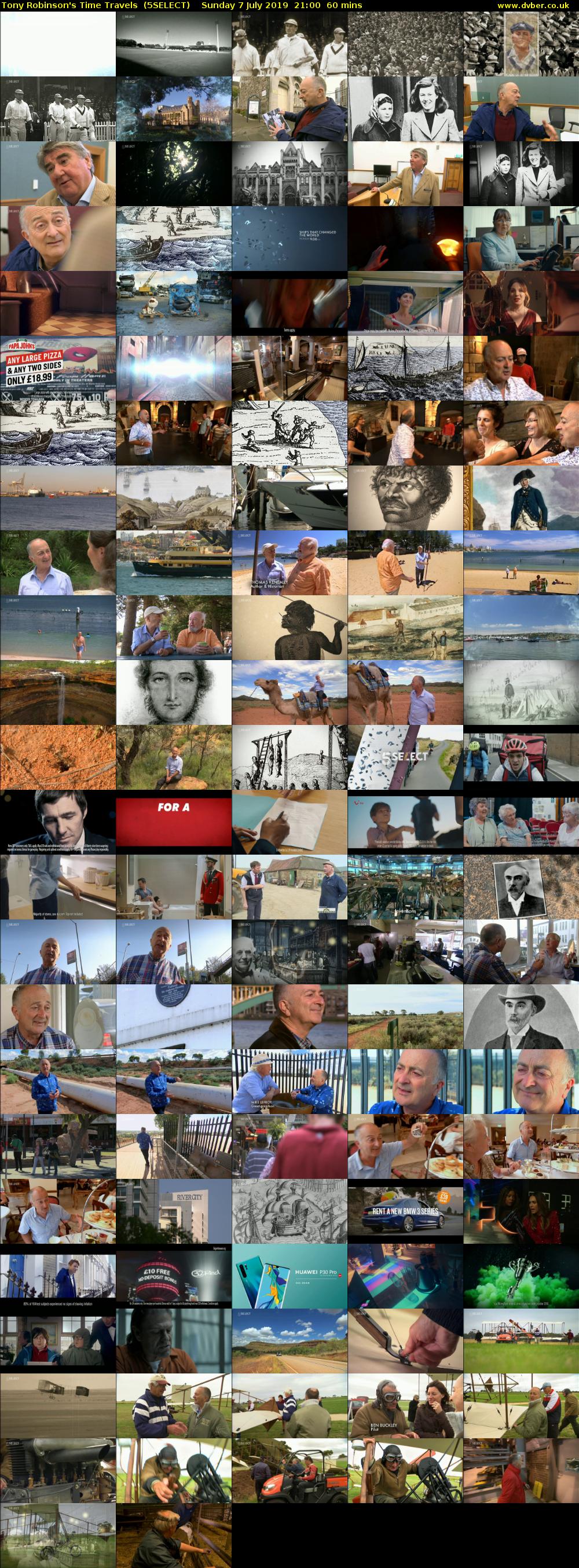 Tony Robinson's Time Travels  (5SELECT) Sunday 7 July 2019 21:00 - 22:00