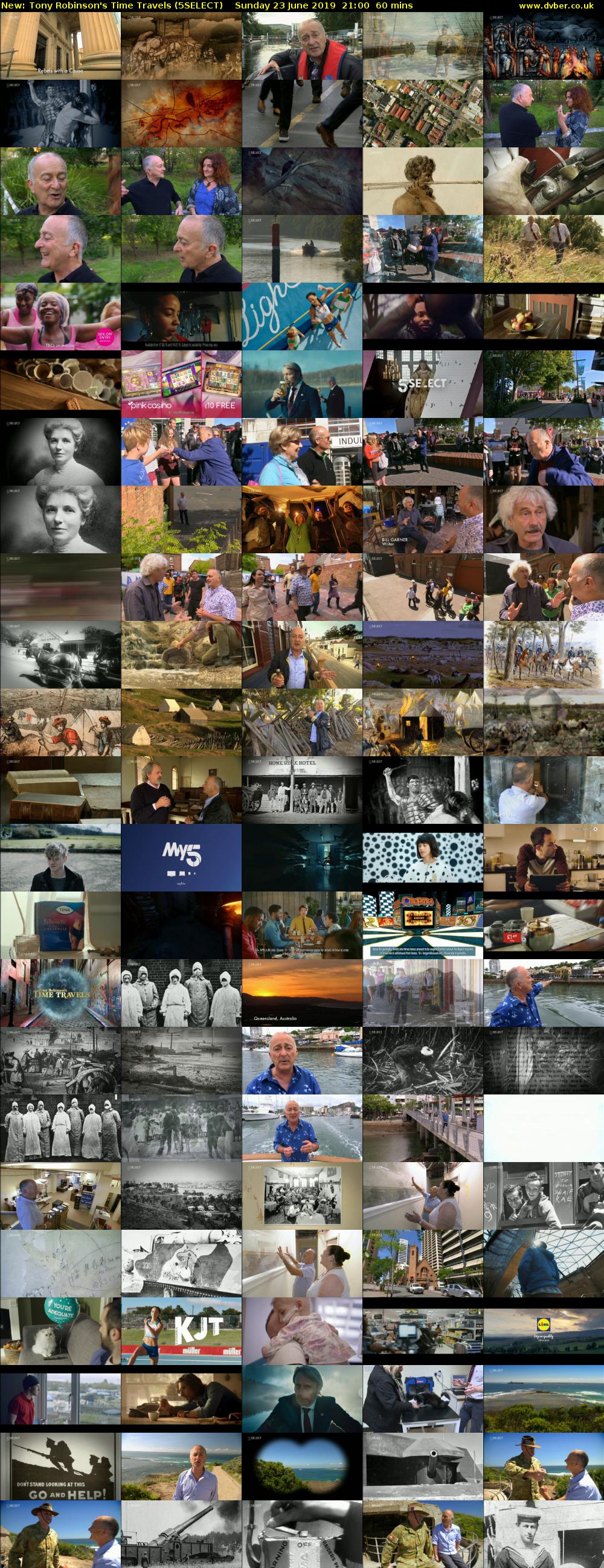 Tony Robinson's Time Travels (5SELECT) Sunday 23 June 2019 21:00 - 22:00