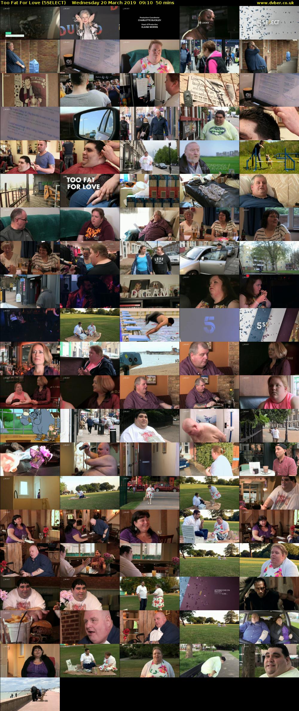 Too Fat For Love (5SELECT) Wednesday 20 March 2019 09:10 - 10:00