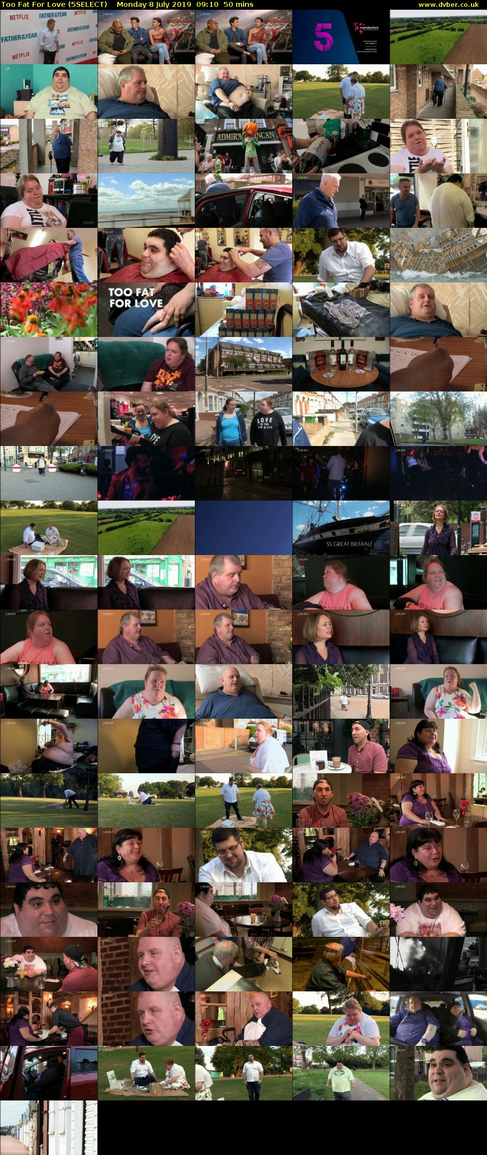 Too Fat For Love (5SELECT) Monday 8 July 2019 09:10 - 10:00