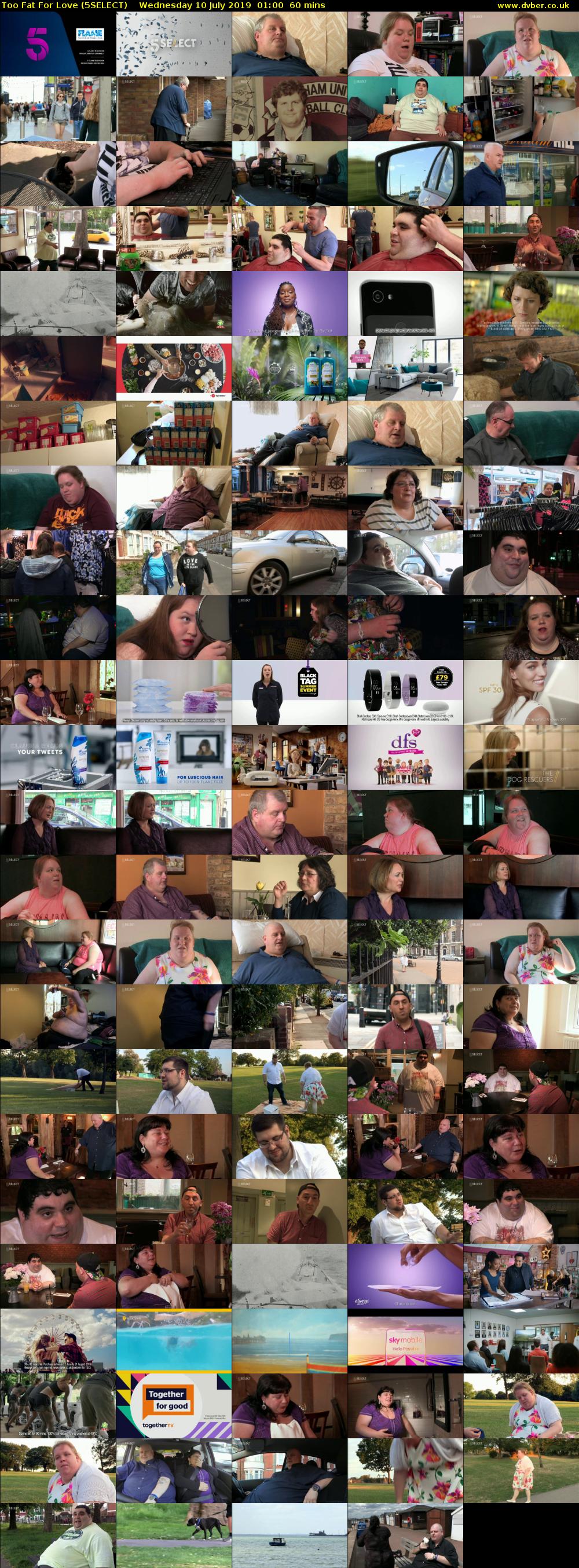 Too Fat For Love (5SELECT) Wednesday 10 July 2019 01:00 - 02:00