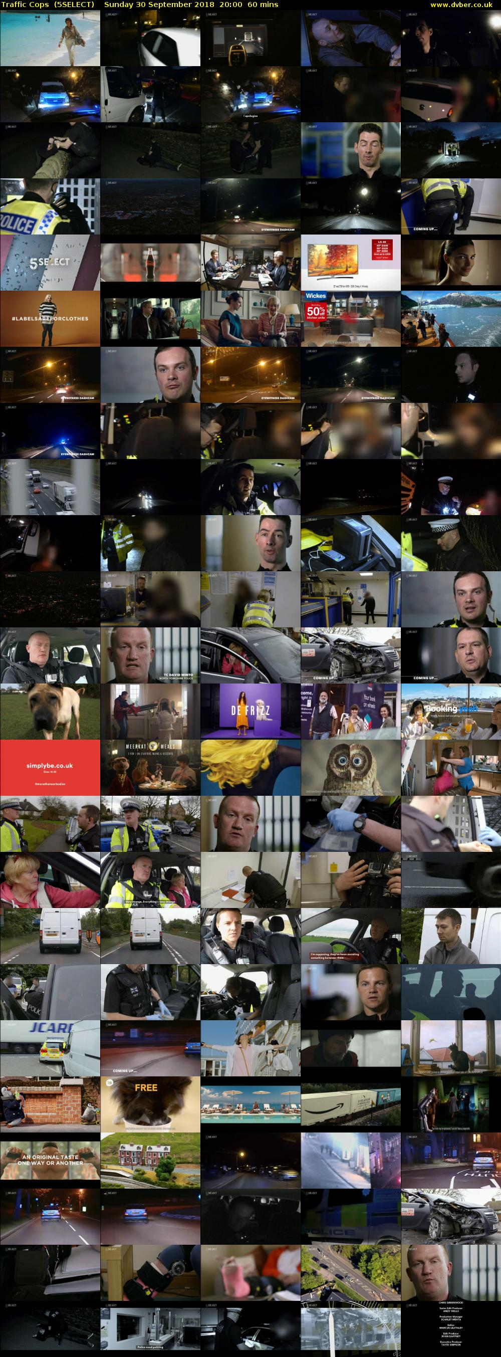 Traffic Cops  (5SELECT) Sunday 30 September 2018 20:00 - 21:00