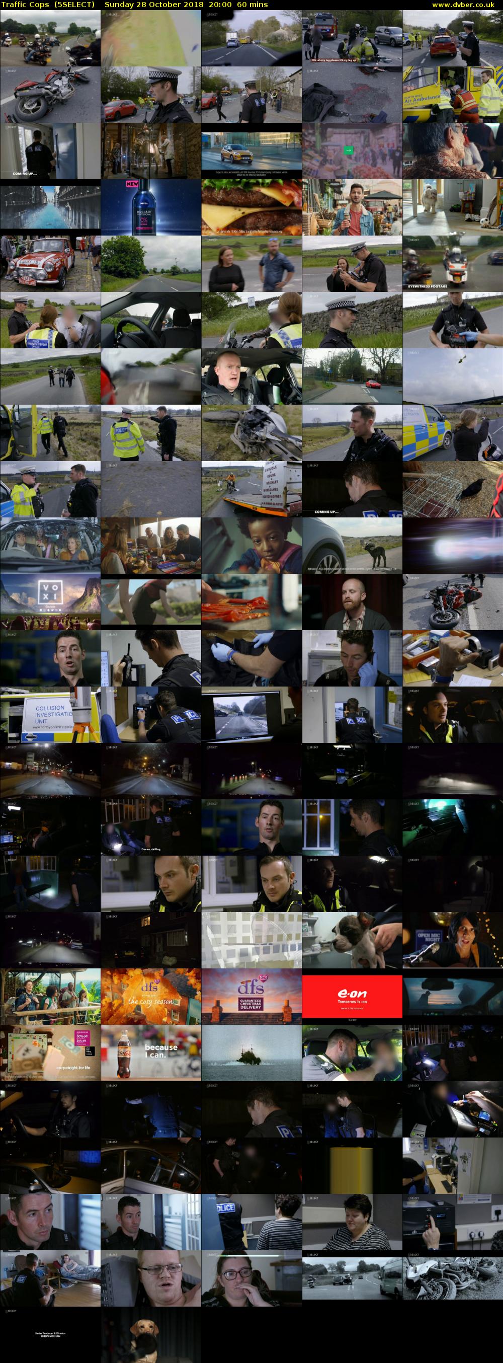 Traffic Cops  (5SELECT) Sunday 28 October 2018 20:00 - 21:00