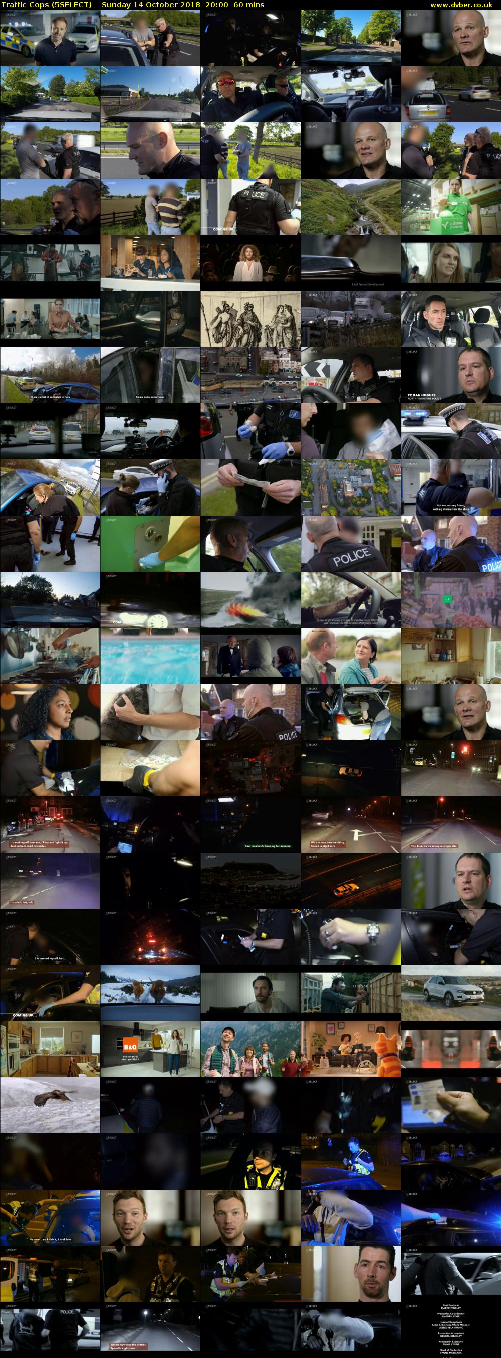 Traffic Cops (5SELECT) Sunday 14 October 2018 20:00 - 21:00