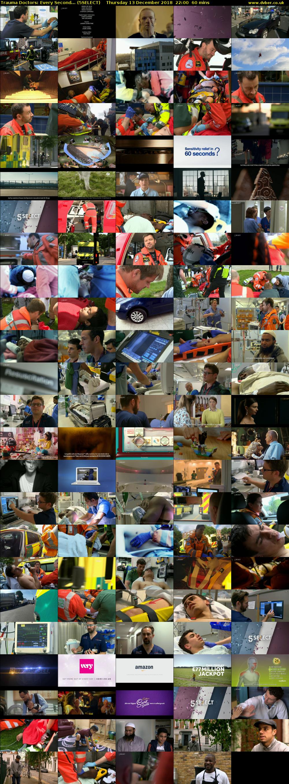 Trauma Doctors: Every Second... (5SELECT) Thursday 13 December 2018 22:00 - 23:00