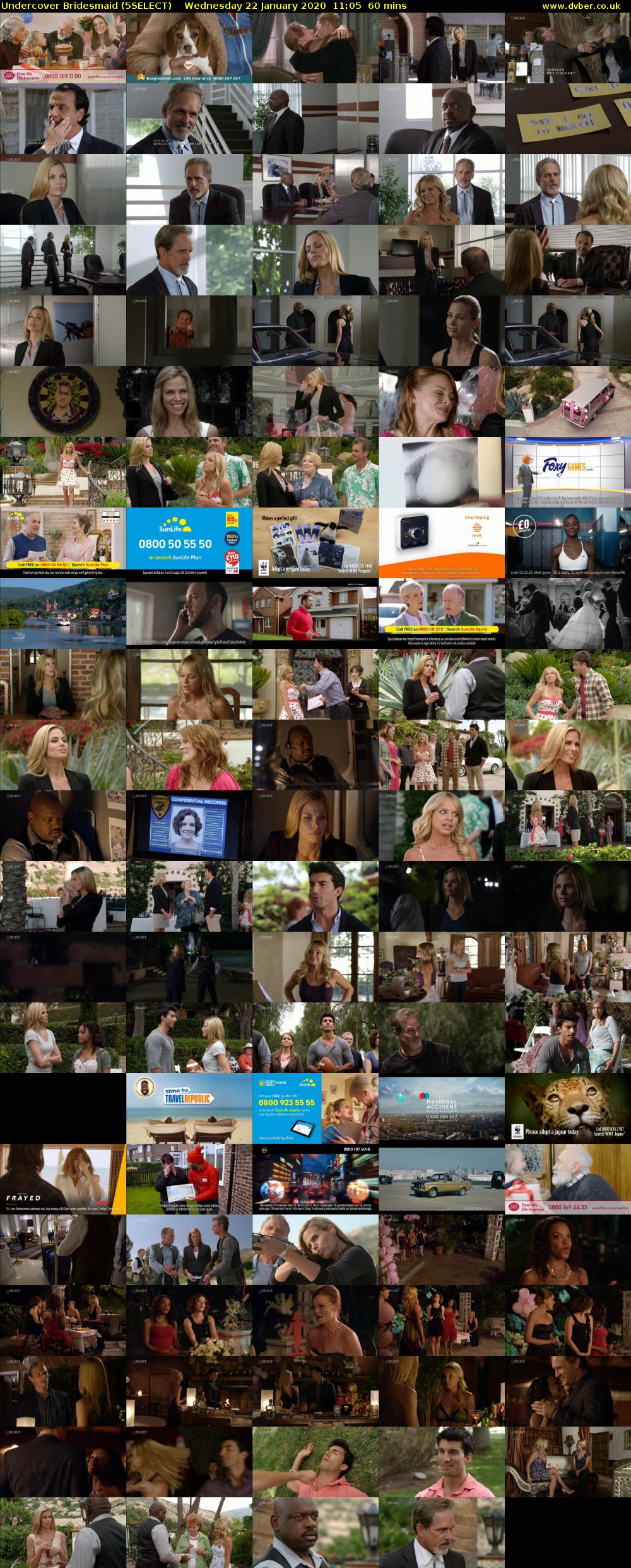 Undercover Bridesmaid (5SELECT) Wednesday 22 January 2020 11:05 - 12:05