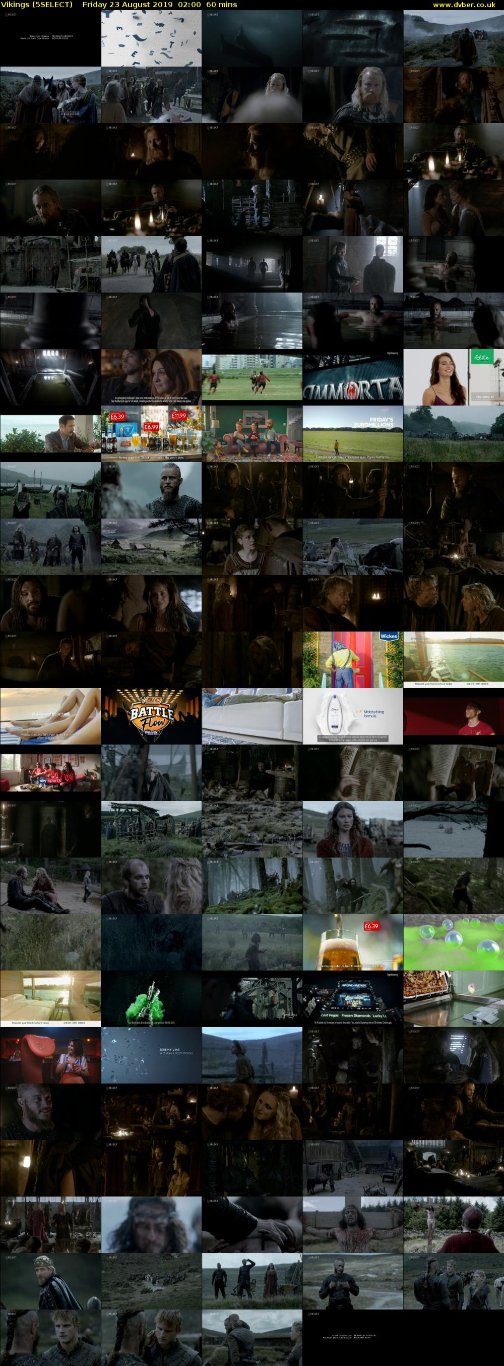 Vikings (5SELECT) Friday 23 August 2019 02:00 - 03:00
