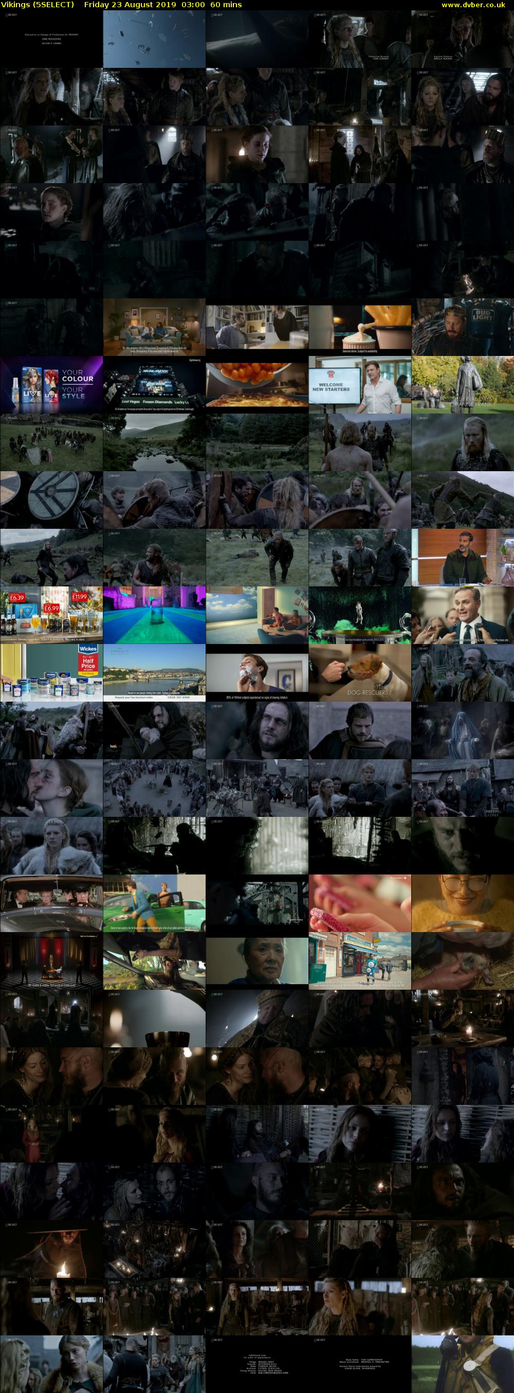 Vikings (5SELECT) Friday 23 August 2019 03:00 - 04:00