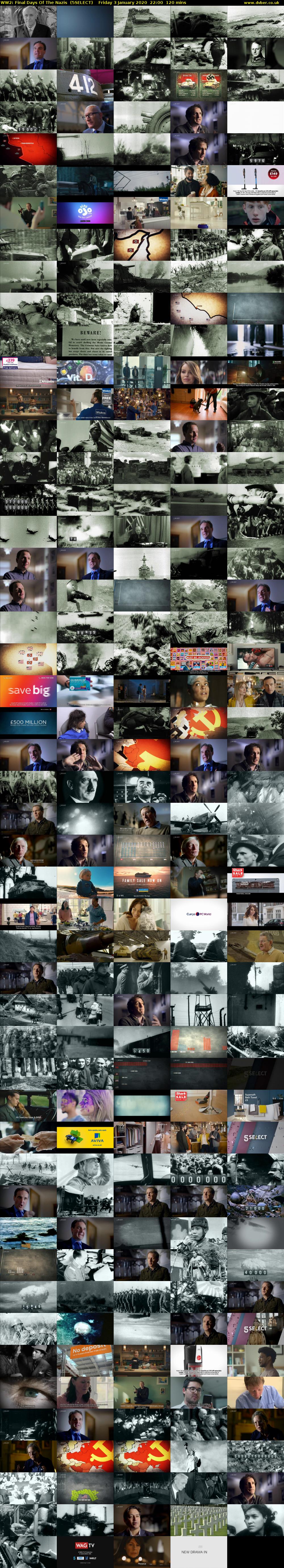 WW2: Final Days Of The Nazis  (5SELECT) Friday 3 January 2020 22:00 - 00:00