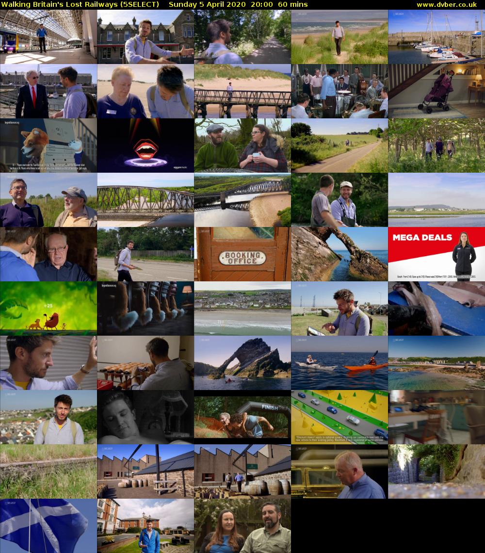 Walking Britain's Lost Railways (5SELECT) Sunday 5 April 2020 20:00 - 21:00