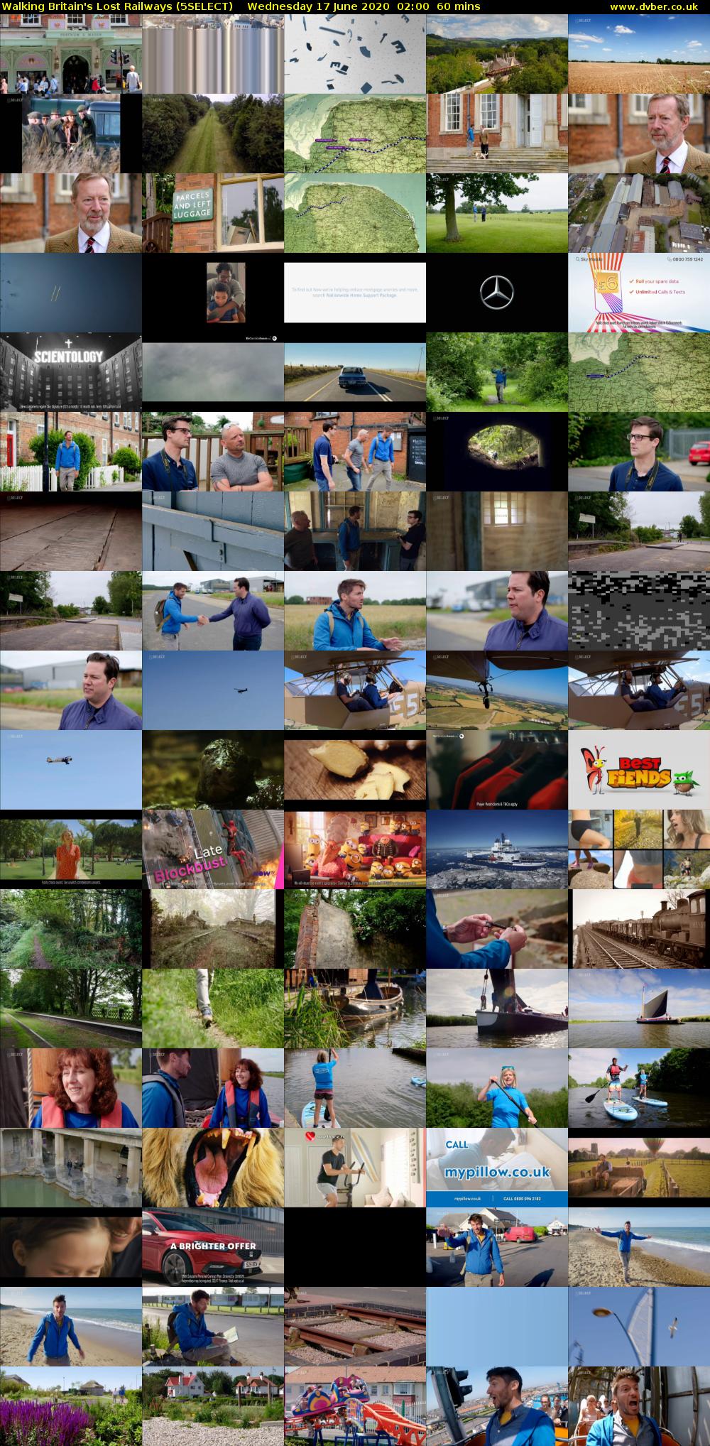 Walking Britain's Lost Railways (5SELECT) Wednesday 17 June 2020 02:00 - 03:00