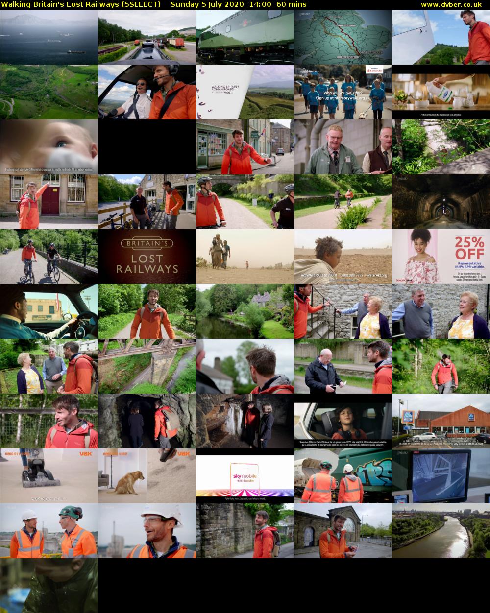 Walking Britain's Lost Railways (5SELECT) Sunday 5 July 2020 14:00 - 15:00
