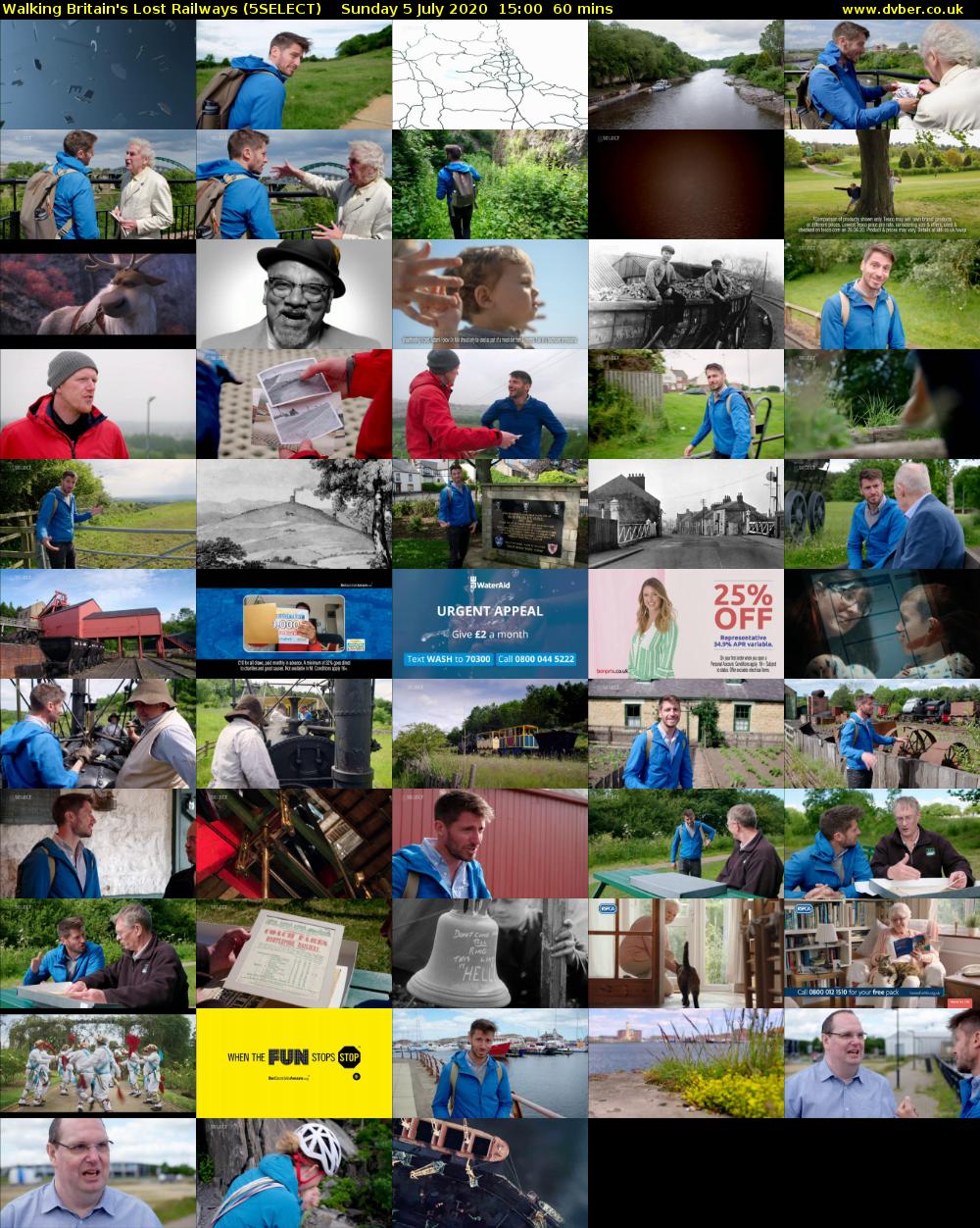 Walking Britain's Lost Railways (5SELECT) Sunday 5 July 2020 15:00 - 16:00
