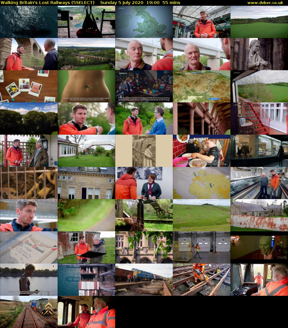 Walking Britain's Lost Railways (5SELECT) Sunday 5 July 2020 19:00 - 19:55
