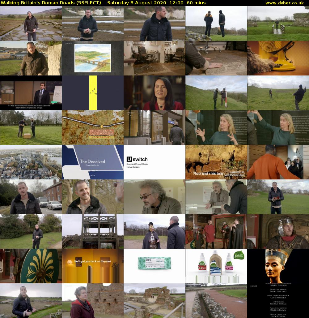 Walking Britain's Roman Roads (5SELECT) Saturday 8 August 2020 12:00 - 13:00